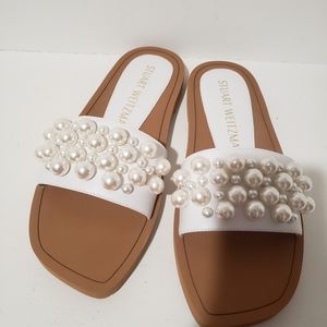 Stuart Weitzman Slide Sandals